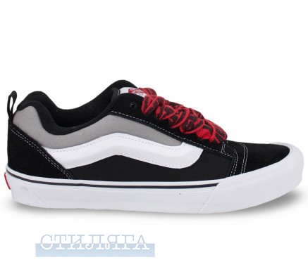 Vans VANS Knu Skool VN0009QCBA21(VX1213) Кросiвки 41(8,5)(р) Black/Grey - Картинка 3