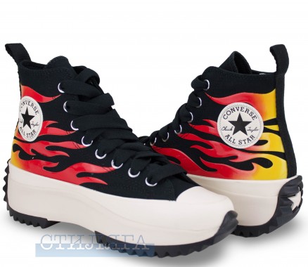 Converse Кеды Converse Run Star Hike Hi Flames A08766C Black - Картинка 2