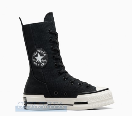 Converse Кеди Converse Chuck 70 Plus XHi A10361C Black - Картинка 1