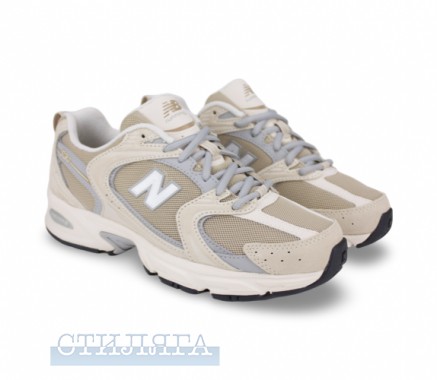 New balance NEW BALANCE MR530CP Кросiвки 37,5(4,5)(р) Beige/White Шкiра/Матерiал - Картинка 1