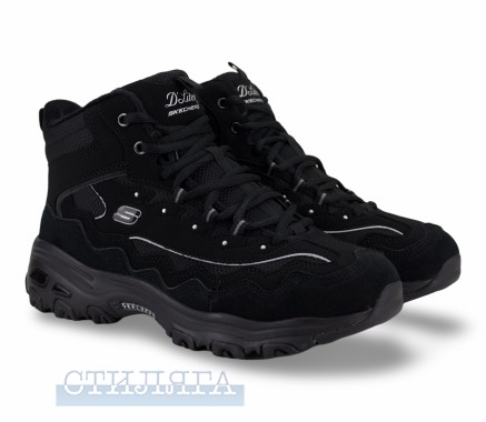 Skechers Ботинки Skechers D'Lites - New Lane 168026 BKSL Black - Картинка 1