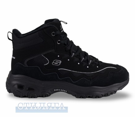 Skechers Ботинки Skechers D'Lites - New Lane 168026 BKSL Black - Картинка 3