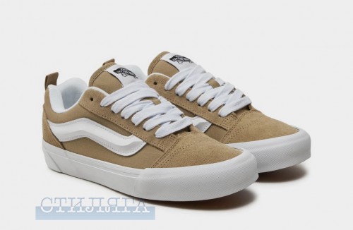 Vans Кеды Vans Knu Skool VN000CRPKHK1 Beige  - Картинка 1