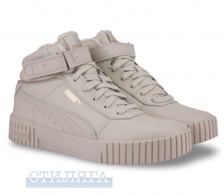 Puma PUMA Carina Mid(38585207) Черевики 37(4)(р) Beige - Картинка 1