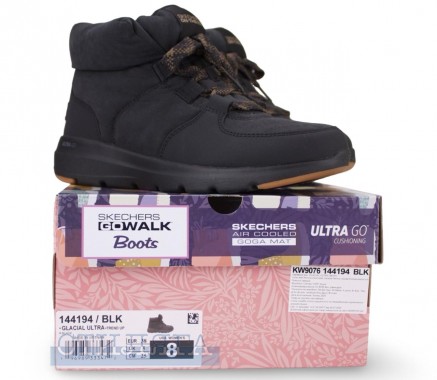 Skechers Ботинки Skechers On-the-GO Glacial Ultra - Trend Up 144194 BLK Black - Картинка 7