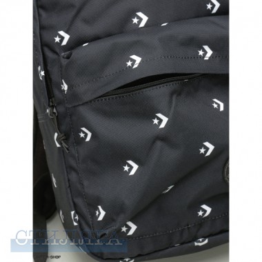 Converse Converse edc poly backpack star chevron black 10003331-016 o/s(р) рюкзак black/white материал - Картинка 3
