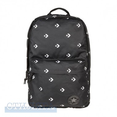Converse Converse edc poly backpack star chevron black 10003331-016 o/s(р) рюкзак black/white материал - Картинка 1