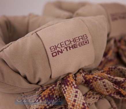 Skechers Ботинки Skechers On-the-GO Glacial Ultra - Trend Up 144194 TAN бежевые - Картинка 12