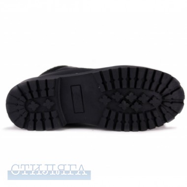 Wishot Wishot 31-966d-bk ботинки black нубук - Картинка 4