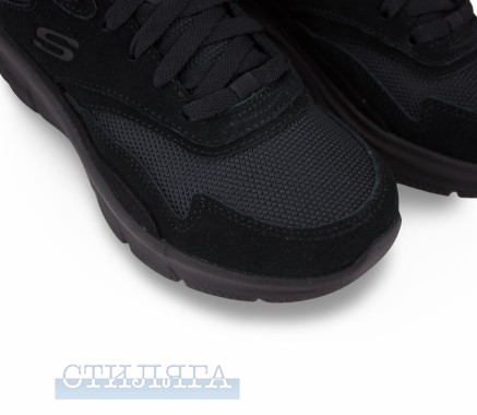 Skechers Кроссовки Skechers Relaxed Fit: Modern D'Lux - Free Mind 158590 BBK черные - Картинка 6
