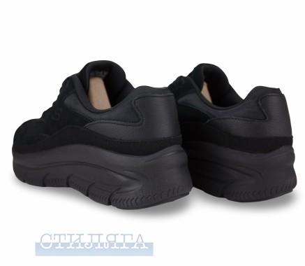 Skechers Кроссовки Skechers Relaxed Fit: Modern D'Lux - Free Mind 158590 BBK черные - Картинка 8