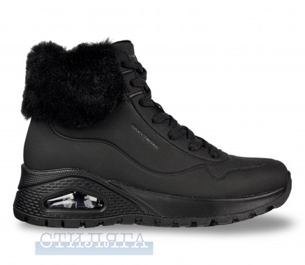 Skechers Ботинки Skechers Uno Rugged - Fall Air 167274 BBK черные - Картинка 1