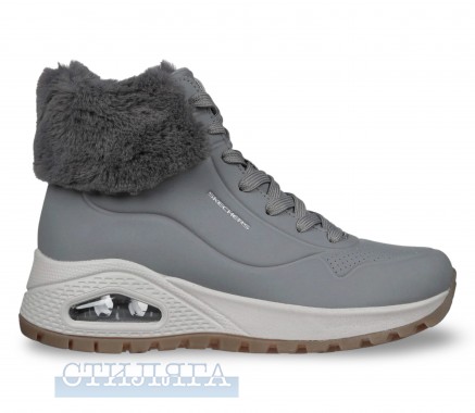 Skechers Ботинки Skechers Uno Rugged - Fall Air 167274 GRY серые - Картинка 1