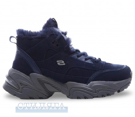 Skechers Ботинки Skechers Stamina V2 167338 NVY синие - Картинка 1
