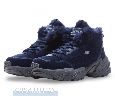 Skechers Ботинки Skechers Stamina V2 167338 NVY синие - Картинка 3