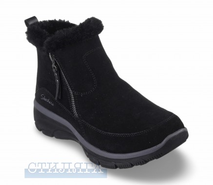 Skechers Черевики Skechers Relaxed Fit: Easy Going - Cool Zip! 167862 BLK чорні - Картинка 3