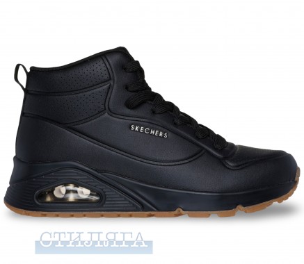 Skechers Ботинки Skechers Uno - Stand High 177097 BBK чёрные - Картинка 1