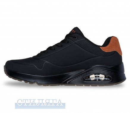 Skechers Кросівки Skechers Uno - Suited On Air 183004 BBK чорні - Картинка 2