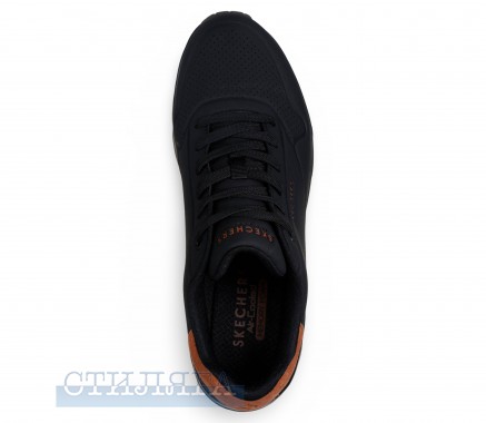 Skechers Кросівки Skechers Uno - Suited On Air 183004 BBK чорні - Картинка 4