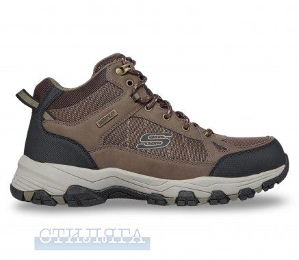 Skechers Черевики Skechers Selmen - Melano 204477 CHOC коричневі - Картинка 1