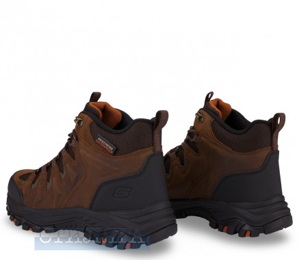 Skechers Ботинки Skechers Relaxed Fit: Rickter - Branson 204910 CDB коричневые - Картинка 5