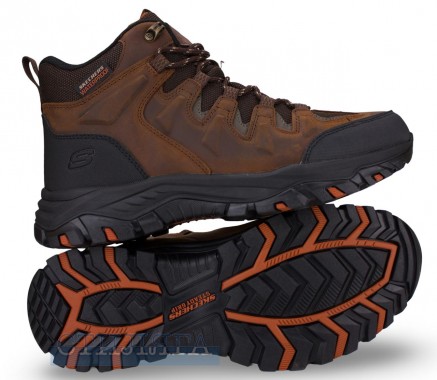 Skechers Ботинки Skechers Relaxed Fit: Rickter - Branson 204910 CDB коричневые - Картинка 9