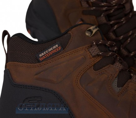 Skechers Ботинки Skechers Relaxed Fit: Rickter - Branson 204910 CDB коричневые - Картинка 10