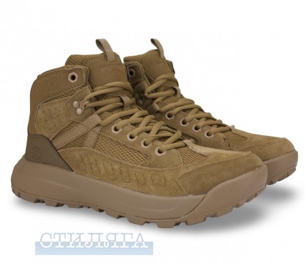 Skechers Черевики Skechers Cambert 210898 KHK коричневі - Картинка 1