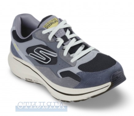 Skechers Кросівки Skechers GO Run Consistent 2.0 - Retro Runner V1 220872 CCBK сірі - Картинка 3