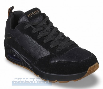 Skechers Кросівки Skechers Uno - Stacre 52468 BBK чорні - Картинка 3