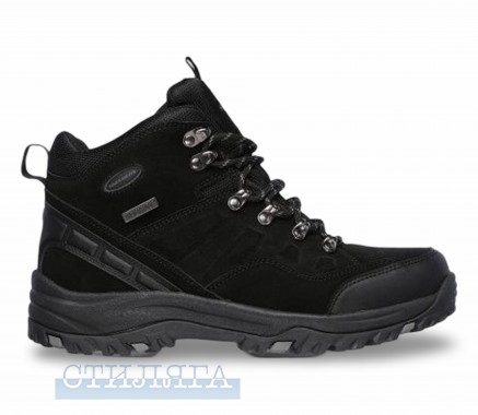 Skechers Черевики Skechers Relment - Pelmo 64869 BLK чорні - Картинка 1