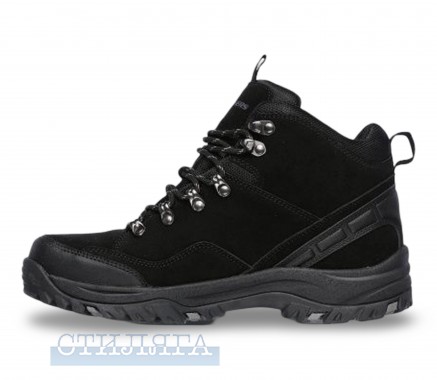 Skechers Черевики Skechers Relment - Pelmo 64869 BLK чорні - Картинка 2