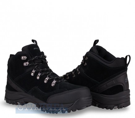 Skechers Черевики Skechers Relment - Pelmo 64869 BLK чорні - Картинка 2