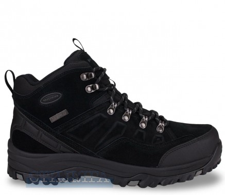 Skechers Черевики Skechers Relment - Pelmo 64869 BLK чорні - Картинка 7