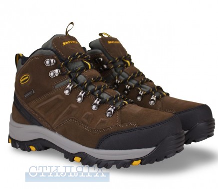 Skechers Черевики Skechers Relment - Pelmo 64869 KHK коричневі - Картинка 1