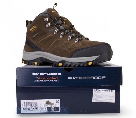 Skechers Черевики Skechers Relment - Pelmo 64869 KHK коричневі - Картинка 6