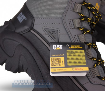 Caterpillar Черевики Caterpillar Intruder Galosh 2.0 Mid WP P111560 Grey - Картинка 11