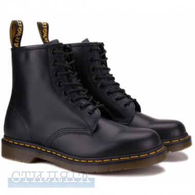 Dr.martens Черевики Dr. Martens 1460 Smooth Leather Lace Up 11822006 Black - Картинка 1