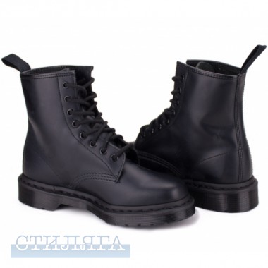 Dr.martens Dr.martens mono 14353001-1460 37((4)(р) ботинки black smooth 100% кожа - Картинка 2