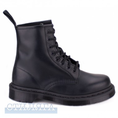Dr.martens Dr.martens mono 14353001-1460 37((4)(р) ботинки black smooth 100% кожа - Картинка 3