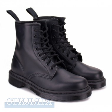 Dr.martens Dr.martens mono 14353001-1460 37((4)(р) ботинки black smooth 100% кожа - Картинка 1