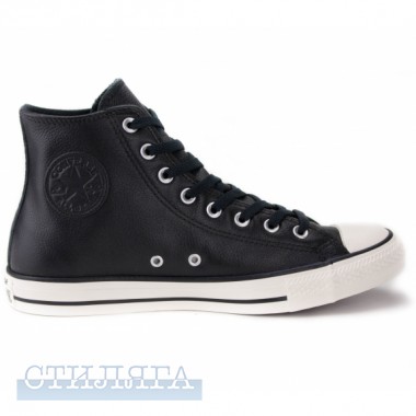 Converse Converse chuck taylor all star tumble leather 157468c 42(8,5)(р) кеды black 100% кожа - Картинка 3