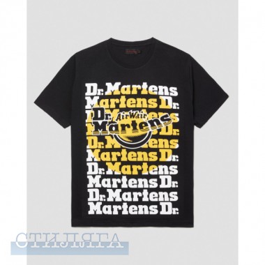 Dr.martens Футболка dr.martens target print t-shirt ac832001 l(р) black - Картинка 1