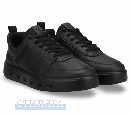 Ecco Кеди ECCO Street 720 52081401001 чорні - Картинка 3
