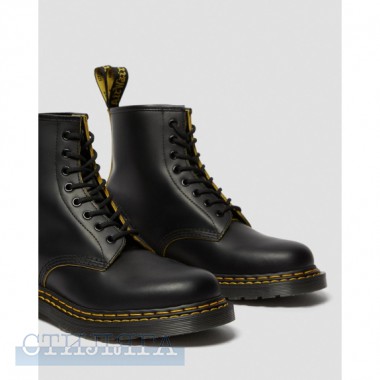 Dr.martens Ботинки dr. martens 1460 double stitch leather 26100032 black - Картинка 3
