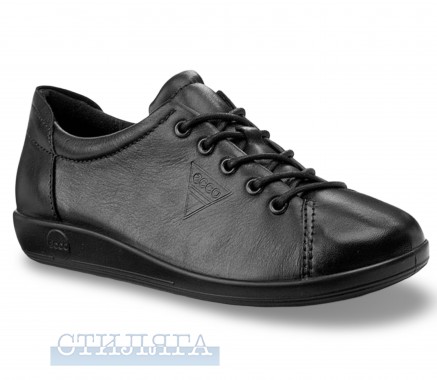 Ecco Кеды ECCO Soft 2.0 20650356723 черные - Картинка 1