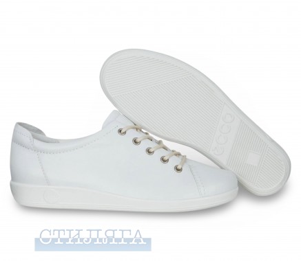 Ecco Кеды ECCO Soft 2.0 20650301007 белые - Картинка 3