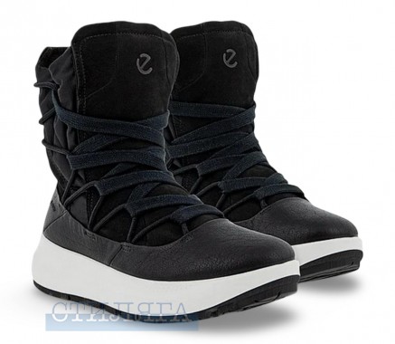 Ecco Ботинки дутики ECCO Solice 42016351052 чёрные - Картинка 4