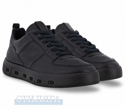 Ecco Кеды низкие ECCO Street 720 20971301001 черные - Картинка 2