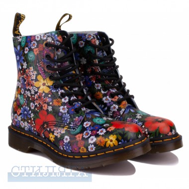 Dr.martens Ботинки dr. martens 1460 pascal floral lace up 26113102 wanderlust backhand - Картинка 1